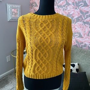 Yellow sweater size S